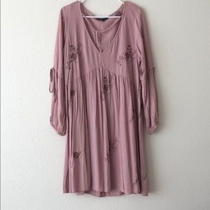 American Eagle Embroidered Dress